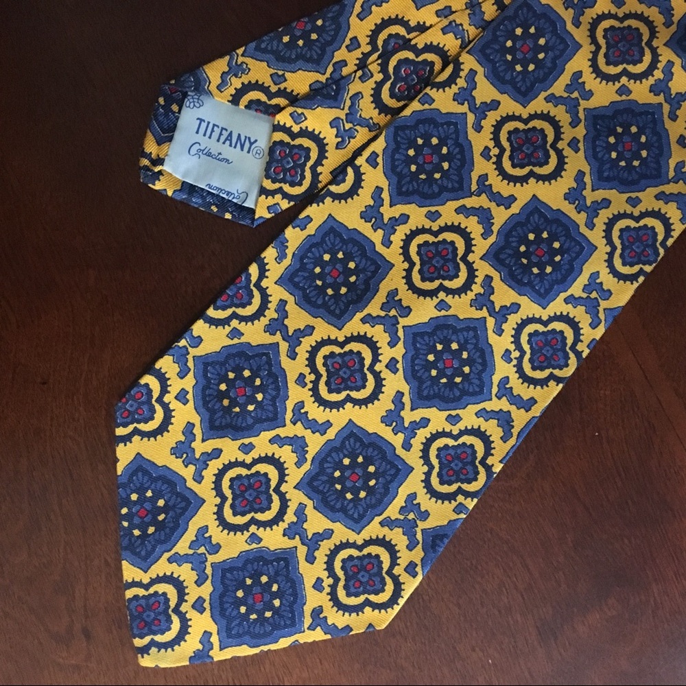 Vintage Tiffany Co. 100% Silk Necktie